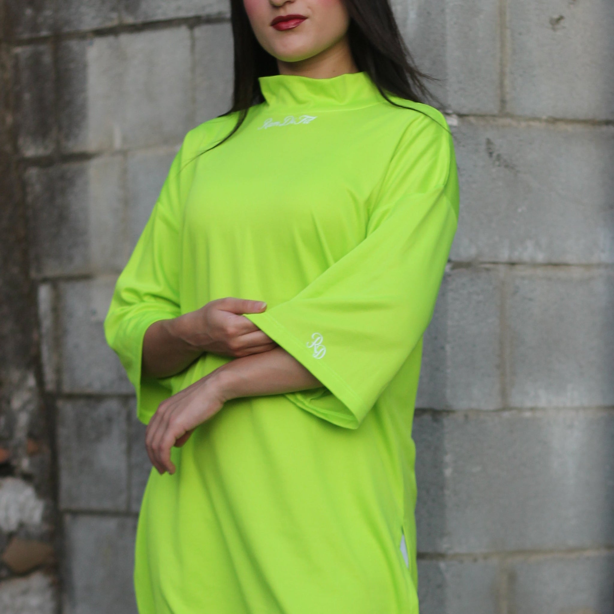 Modest Sports T-shirt Oversized in Green
