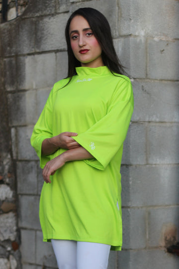 Modest Sports T-shirt Oversized in Green