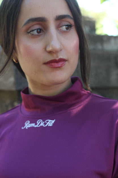 Modest Sports T-shirt Oversized in Royal Maroon