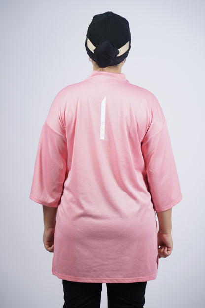 Modest Sports T-shirt Oversized  in Black